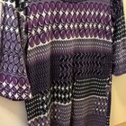 Nanso Dacapo kuosillinen Trikoomekko / Mekko - koko S - pikkukuva 1