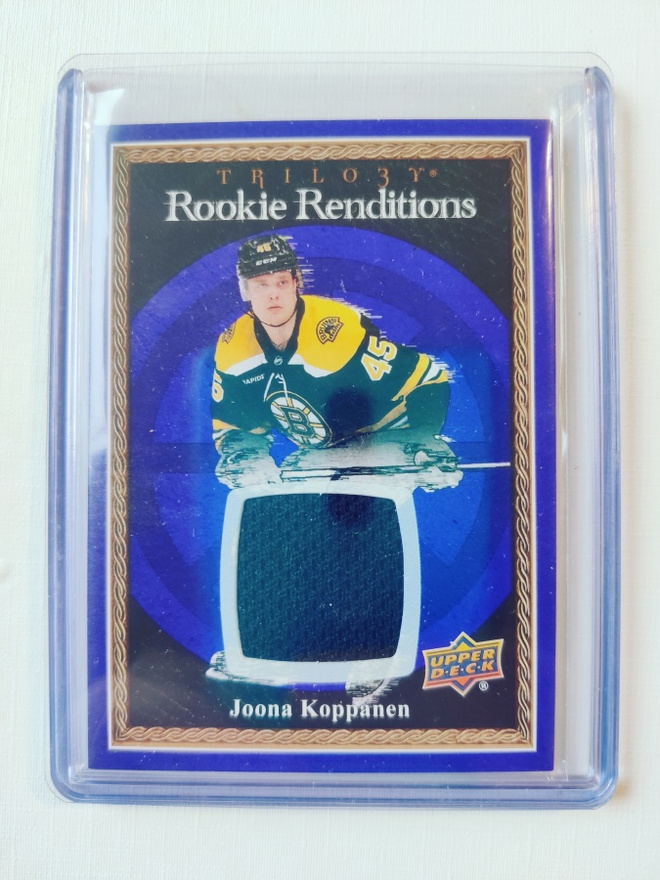 Joona Koppanen - 23-24 Trilogy Rookie Renditions Jersey