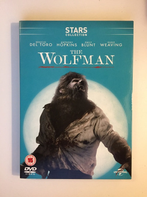 Wolfman (2010) Benicio del Toro & Anthony Hopkins (UUSI) DVD