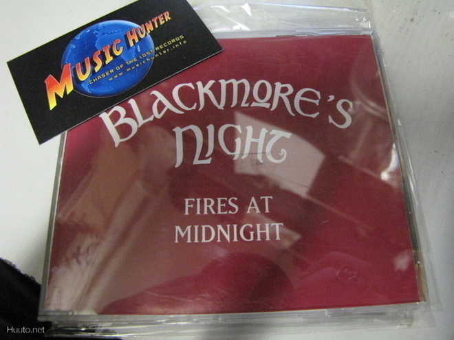 BLACKMORES NIGHT - FIRES AT MIDNIGHT TÄYSPITKÄ PROMO CD