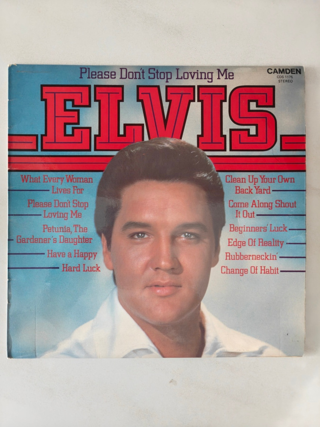 LP Elvis/please dont stop loving me