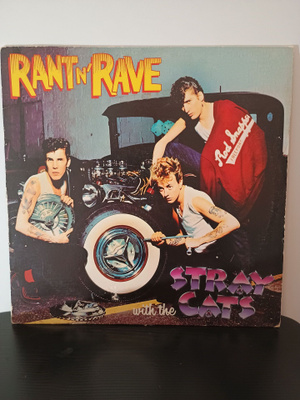 RANT N RAVE with The STRAY CATS LP-Levy