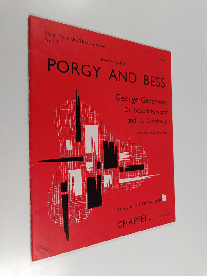 Stephen Duro : Five songs from Porgy and Bess