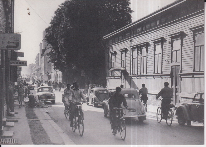 Tampere, Satakunnankatua. 1950-luku.,  e103
