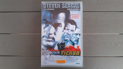 VHS: Ticker (Steven Seagal, Dennis Hopper 2001)