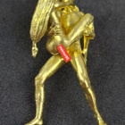 Erotic sculpture figurine in metal - pikkukuva 4