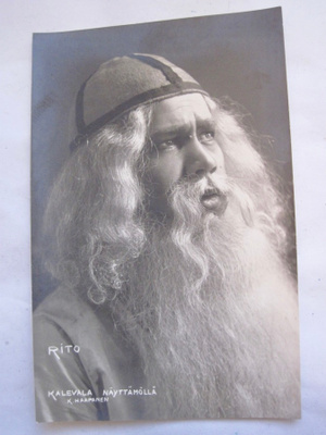 VANHA Postikortti Näyttelijä Haapanen Kalevala 1930-l
