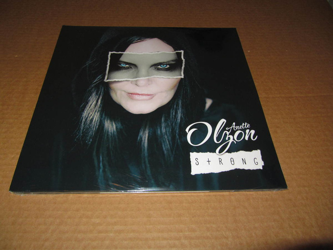 Anette Olzon 2-LP Strong v.2012  SILVER VINYL ! EX Nightwish