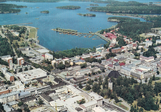 Lappeenranta  ,ilmakuva   b417
