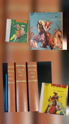 PECOS BILL, VUOSIKERRAT, ALBUMIT