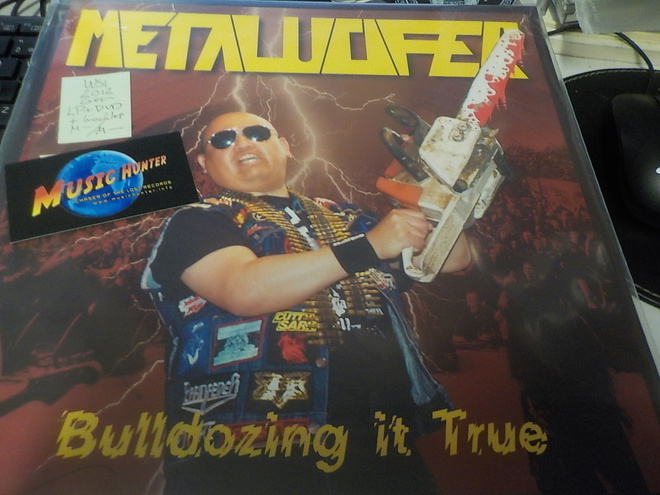 METALUCIFER - BULLDOZING IT TRUE GERMAN -12 LP+DVD M-/M-