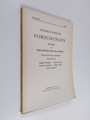 Finnisch-ugrische Forschungen XXXVI, 3