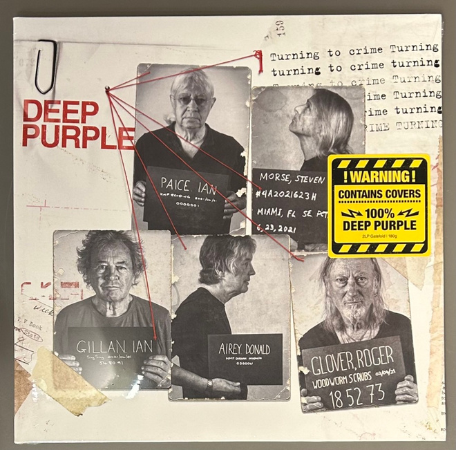 DEEP PURPLE: Turning to crime Turning - 2LP, uusi