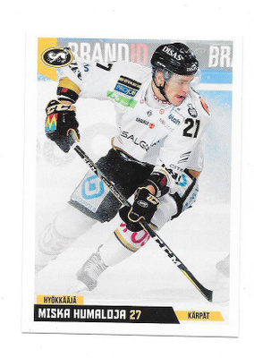 2019-20 CardSet #94 Miska Humaloja Kärpät