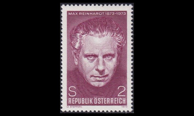 Itävalta 1424 ** Teatteriohjaaja Max Reinhardt (1973)