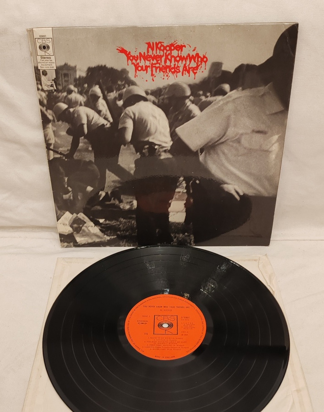 Al Kooper You Never Know Who Your Friends Are lp