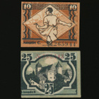 Saksa Notgeld 10, 25 Pfg, Grimma 1920 - pikkukuva 2