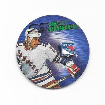 1995-96 NHL Pogs #185 Jeff Beukeboom New York Rangers