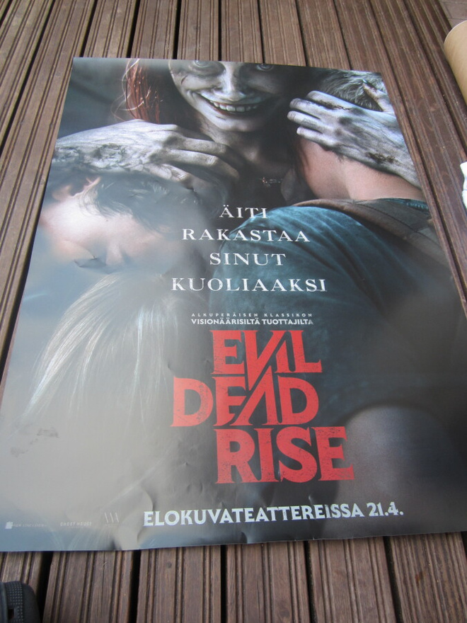 EVIL DEAD RISE - orig elokuvajuliste  koko noin 100 x 70 cm