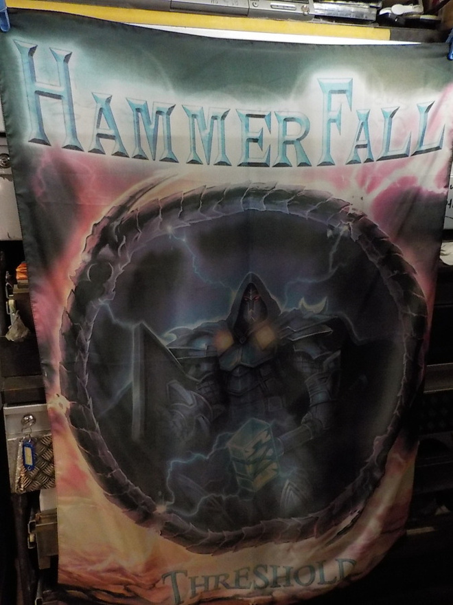 HAMMERFALL SEINÄLIPPU VUODELTA 2006