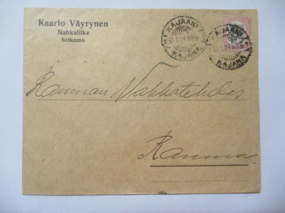 Kajaani Nahkaliike Kaarlo Väyrynen Sotkamo