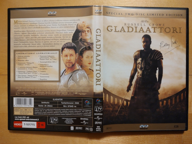 Gladiaattori - Special Two-Disc Limited Edition DVD Egmont