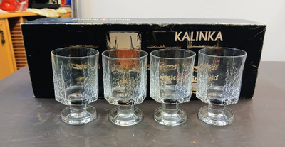 Iittala-Ahström, Timo Sarpaneva, Kalinka snapsilasit 4kpl