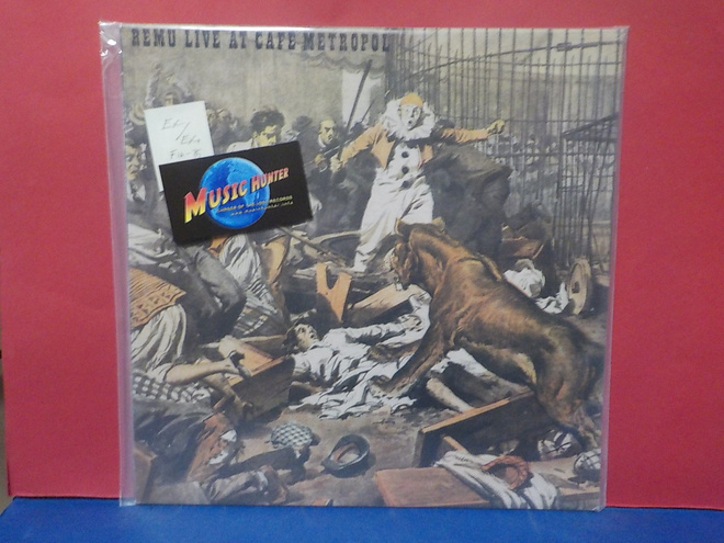 REMU - LIVE AT CAFE METROPOL EX-/EX+ FIN -85 PRESS LP