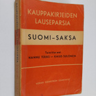 Hannu Teräs : Kauppakirjeiden lauseparsia : suomi-saksa - pikkukuva 1