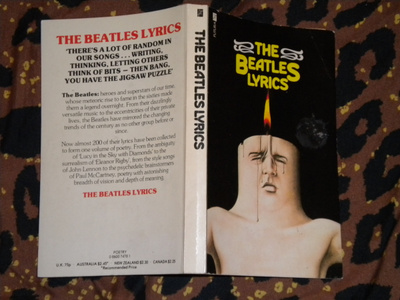 The Beatles Lyrics , sanat 200 Beatles kappaleeseen