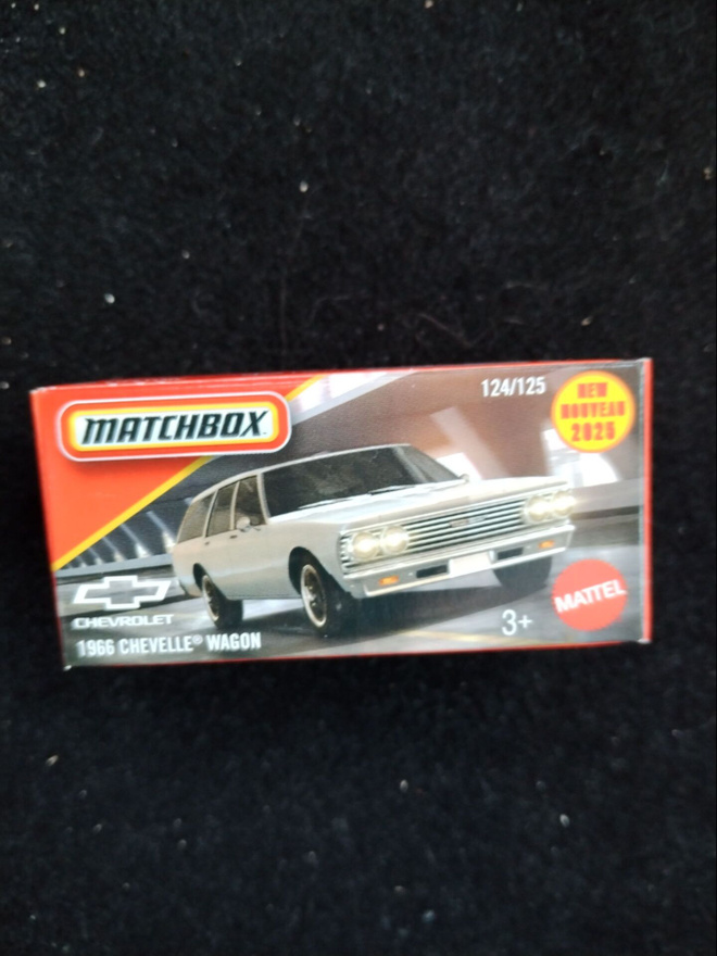 Matchbox 1966 Chevrolet Chevelle Wagon (Powergrabs-pakkaus)
