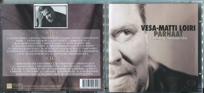 VESA-MATTI LOIRI . 2 CD-LEVYÄ . VESKU SUOMESTA - PARHAAT