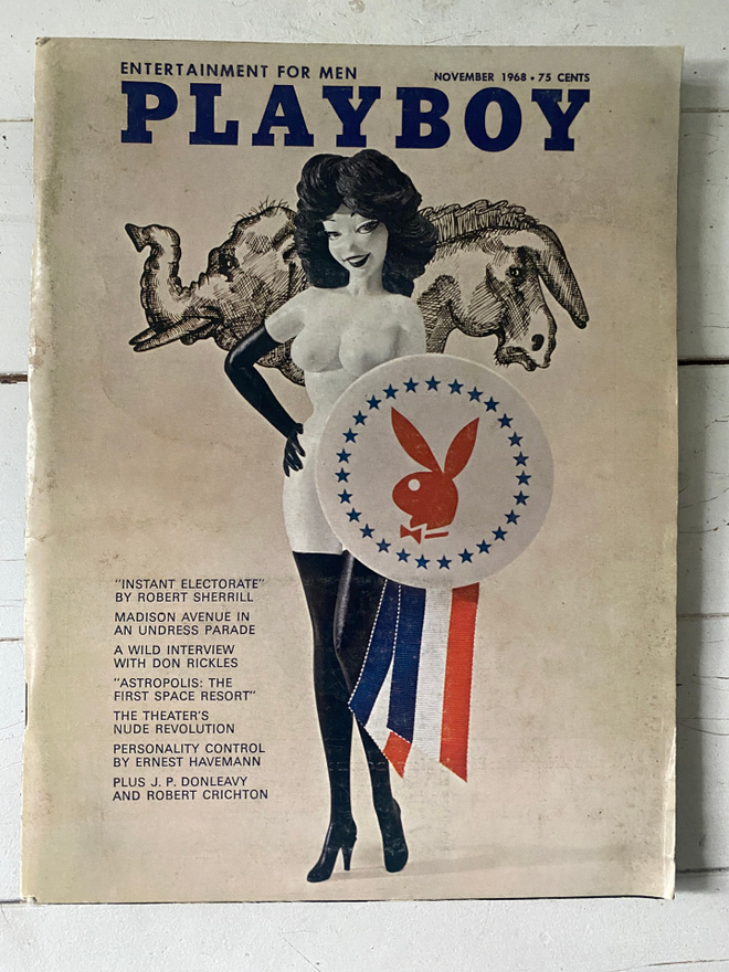 Playboy - November 1968 - hyväkuntoinen