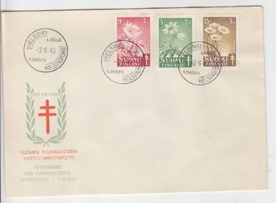 FDC  1949 TUB  sarja