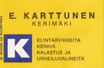 Kerimäki. E. Karttunen  ,  b426