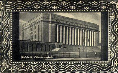 HELSINKI, Eduskuntatalo, käyttämätön