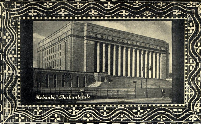 HELSINKI, Eduskuntatalo, käyttämätön
