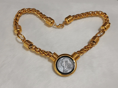 21k kullattu Kanadalainen kaulakoru Gold plated