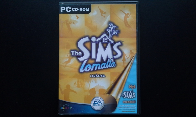 PC CD: The Sims Lomalla lisäosa (2002)