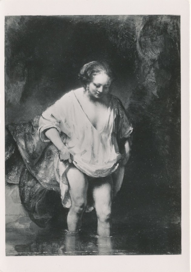 REMBRANDT - "Kylpevä nainen"