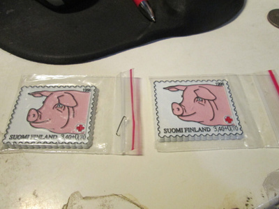 postimerkki Jääkaappimagneetti