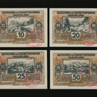 Itävalta Notgeld 10, 20, 25, 50 Heller, Saalfelden 1920 - pikkukuva 1