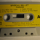 Spandau Ballet – Parade C-kasetti - pikkukuva 4