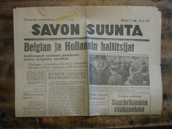 Savon Suunta  9.11.1939