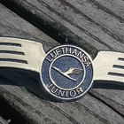 Ilmailu merkki Lufthansa. Halkaisija - 82mm. - pikkukuva 4