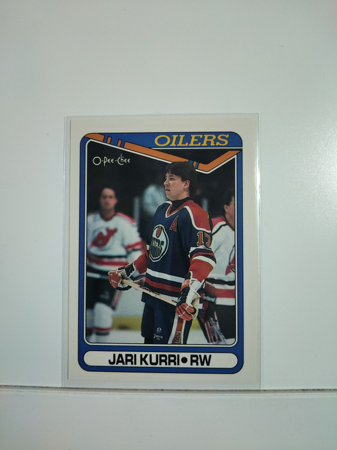 1990-91 Topps Collector's Edition (Tiffany) #108 Jari Kurri