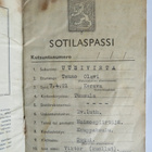 SOTILASPASSI - JATKOSODAN KERSANTTI - JAOSJOHTAJA - - pikkukuva 1