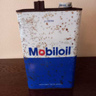 Vanha Mobiloil öljykanisteri - pikkukuva 2