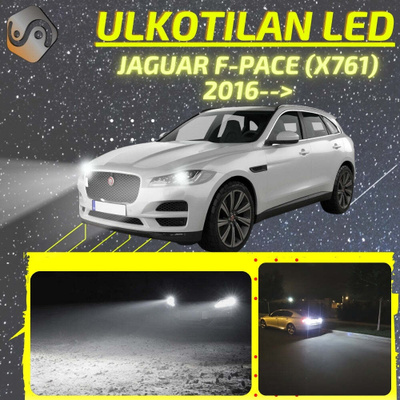 F-Pace (X761) 2016--> Ulkoiset LED -valot