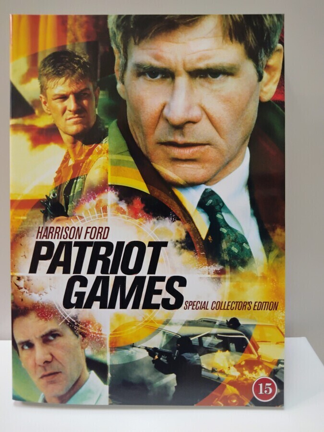 dvd Patriot Games - Näkymätön vihollinen